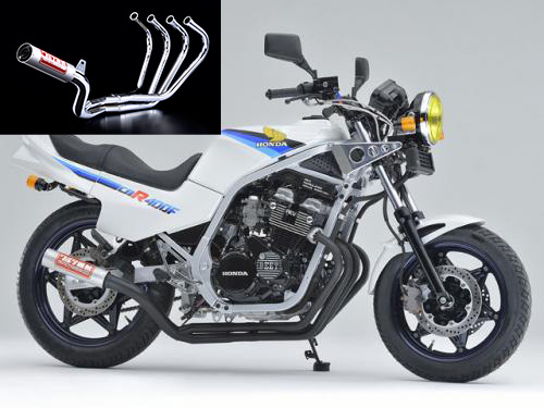 ワルツ機械　ＸＪＲ４００　メッキ　インナー/パステルロード マフラー 筒無