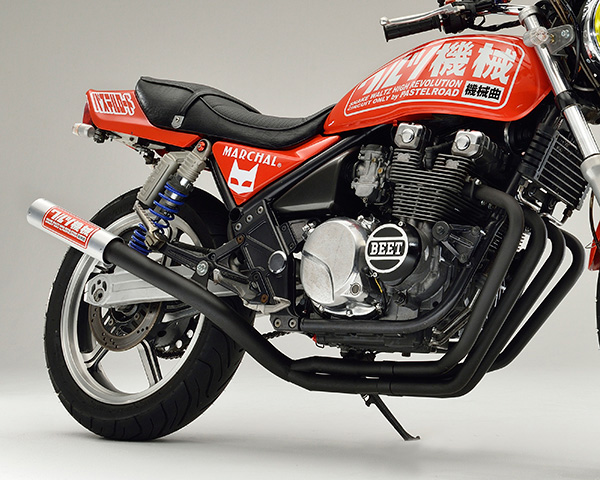 XJR400 ワルツ機械 マフラー 黒 アウター/XJR400R